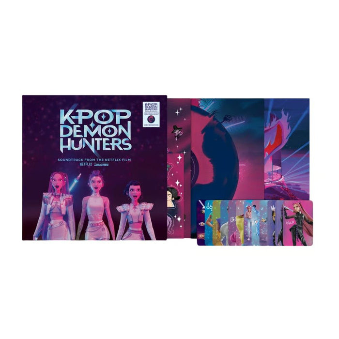 KPop Demon Hunters Anniversary Edition Vinyl LP Sodalite Splatter Colour Due Out 19/06/26