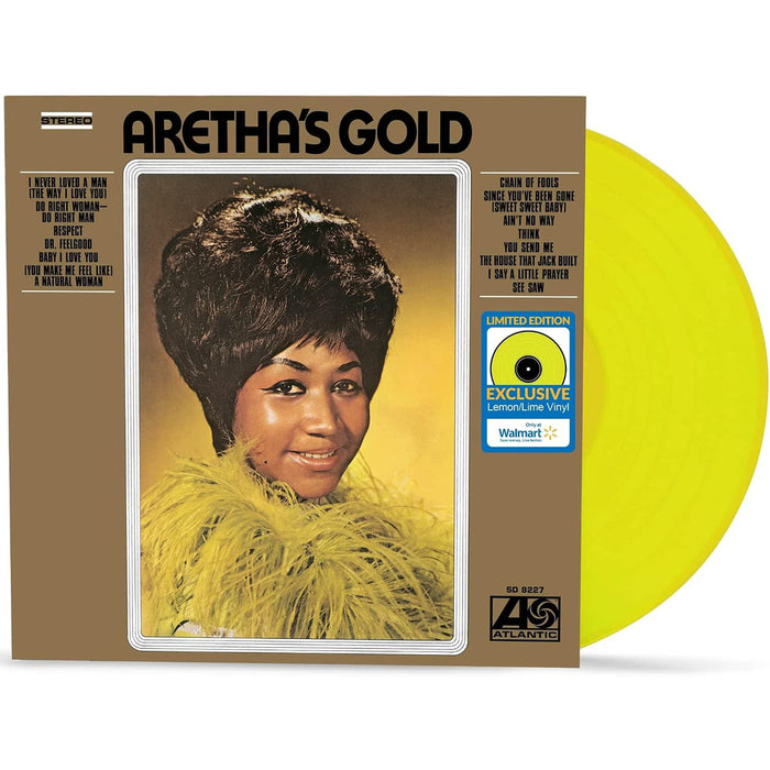 Aretha Franklin Aretha's Gold Vinyl LP Yellow Green Colour Due Out 04/09/26