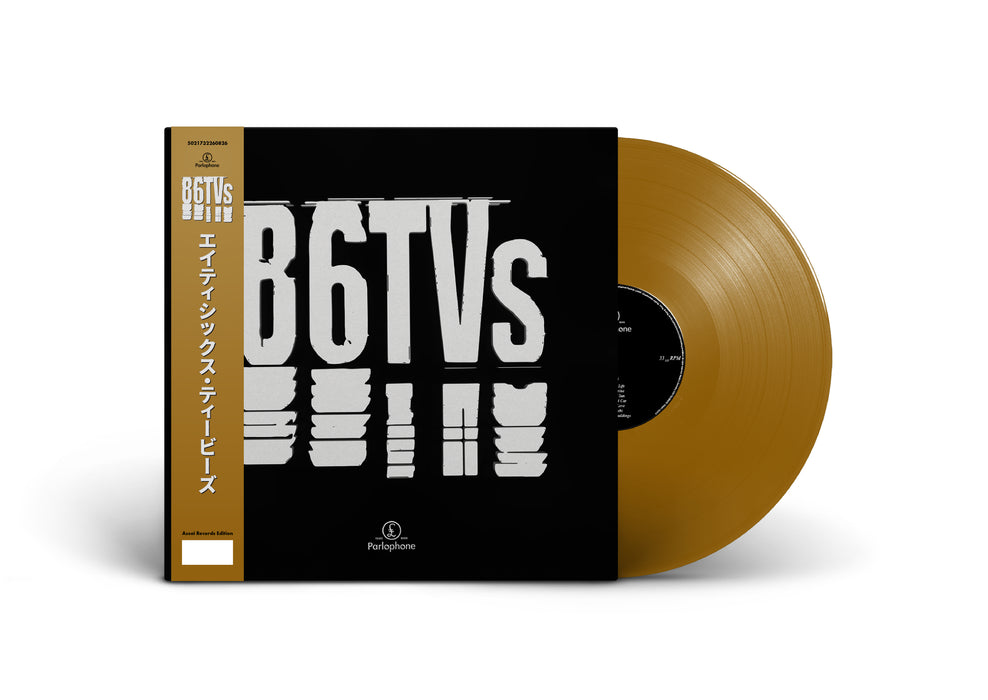 86TVs (Self Titled) Vinyl LP Signed Assai Obi Edition Gold Colour 2024