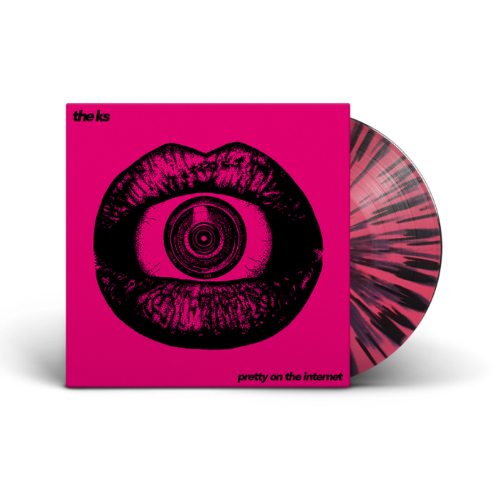 The K's Pretty On The Internet Vinyl LP Indies Berry with Black Splatter Colour Due Out 27/06/25