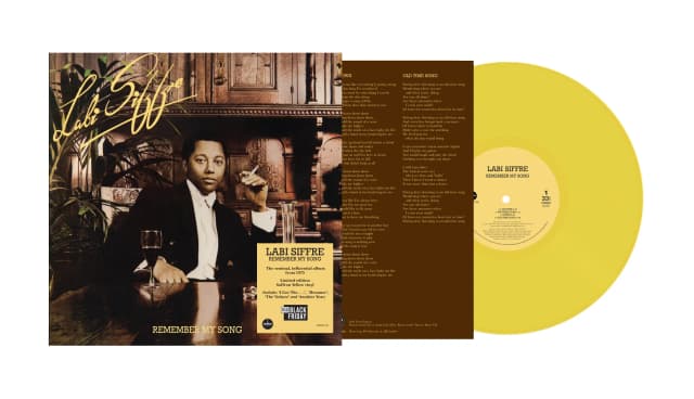 Labi Siffre Remember My Song Vinyl LP Saffron Yellow Colour RSD Black Friday 2026 Due Out 27/11/26
