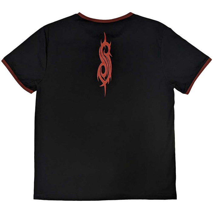 Slipknot Ringer Style Black Large Unisex T-Shirt