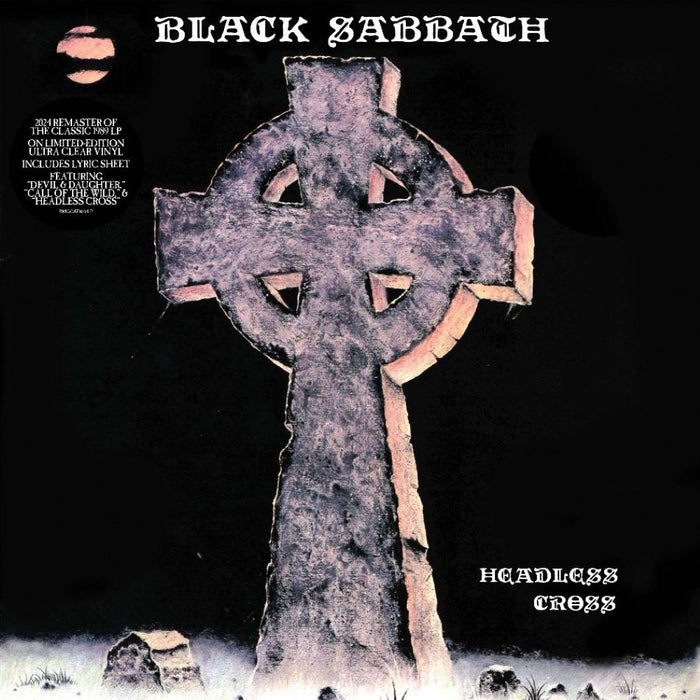 Black Sabbath Headless Cross 2024 Remaster Clear Colour 2024