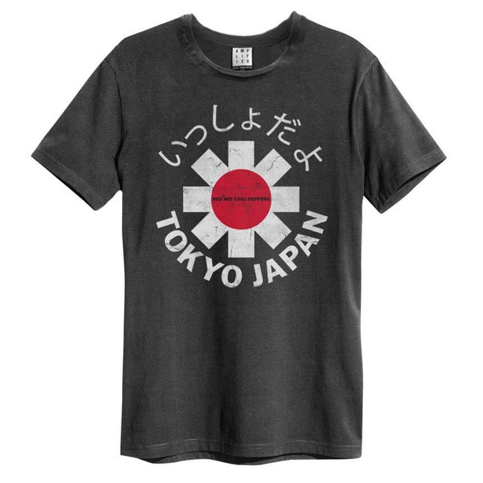 Red Hot Chili Peppers Tokyo Japan Amplified Charcoal X-Large Unisex T-Shirt