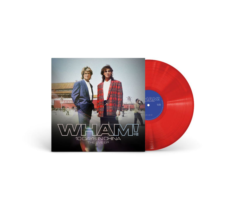 WHAM!10 Days in China - The Live EP Vinyl LP Red Colour Due Out 04/12/26