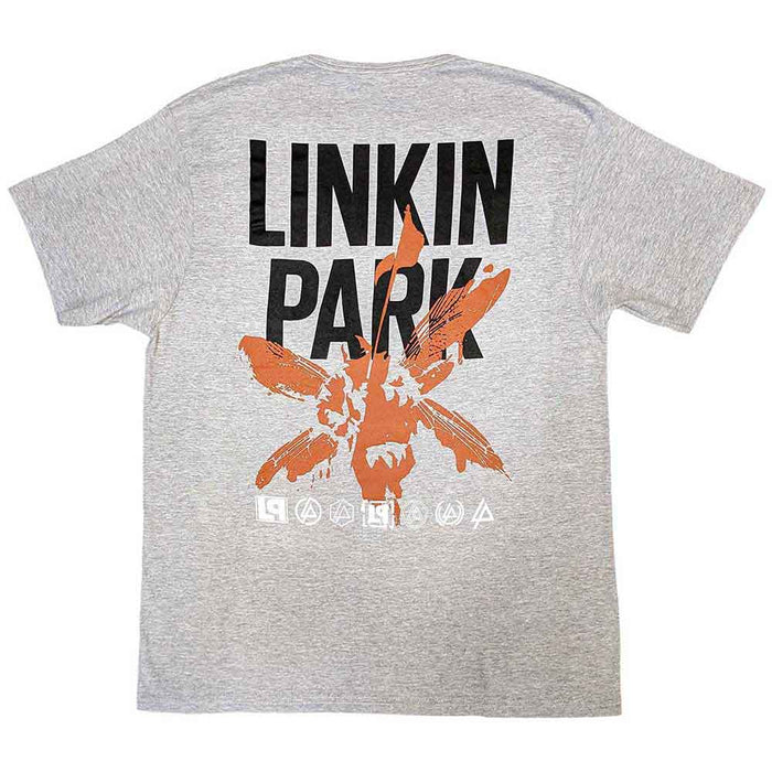 Linkin Park Soldier Icons Grey Large T-Shirt