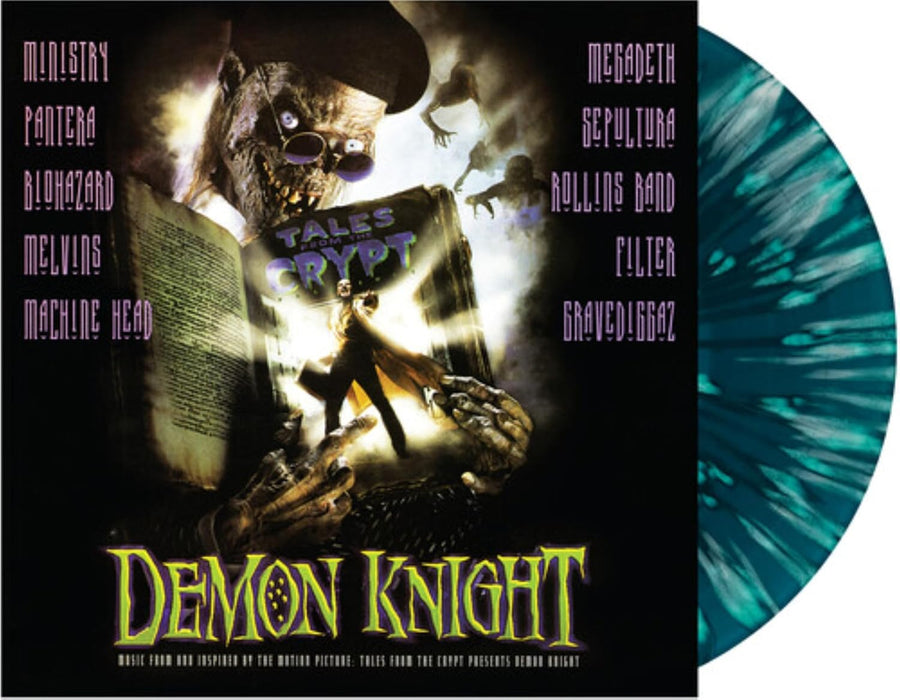 Various Artists Tales From The Crypt Presents: Demon Knight - Original Soundtrack Vinyl LP Blue/White Cryptkeeper Halloween Splatter Colour Due Out 16/10/26