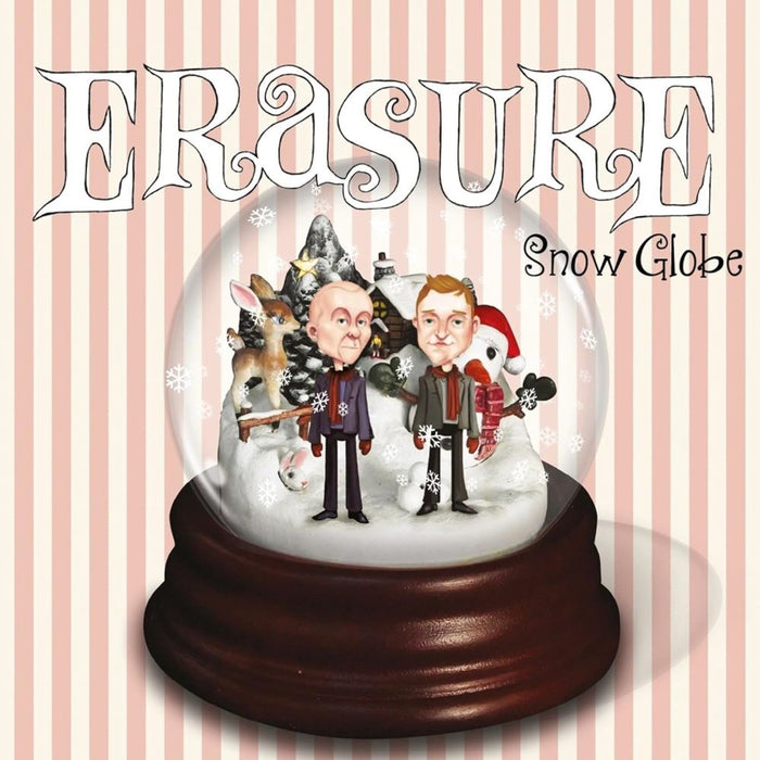 Erasure Snow Globe Vinyl LP Indies Pink Colour Vinyl 2024