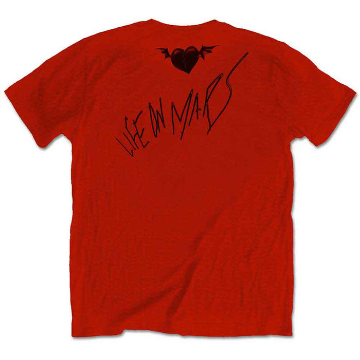 Yungblud Life on Mars Red XX-Large T-Shirt