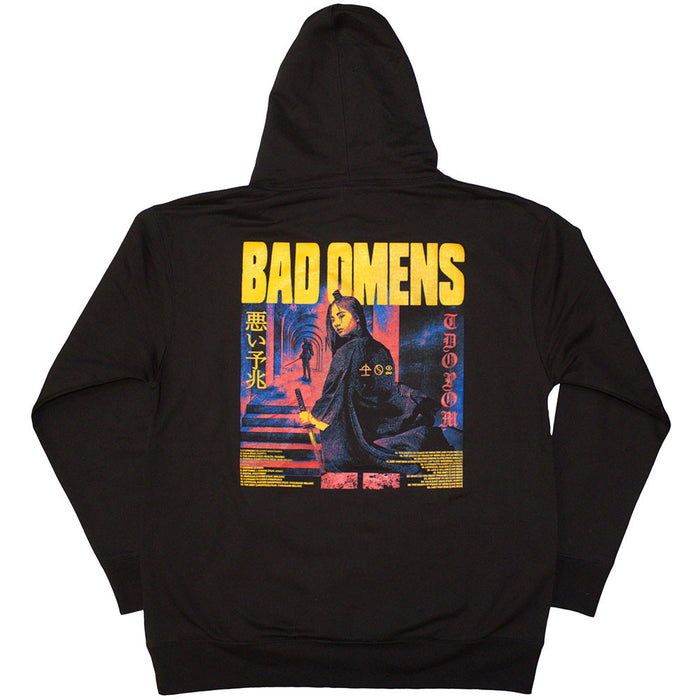 Bad Omens Samurai Woman Black Medium Hoodie