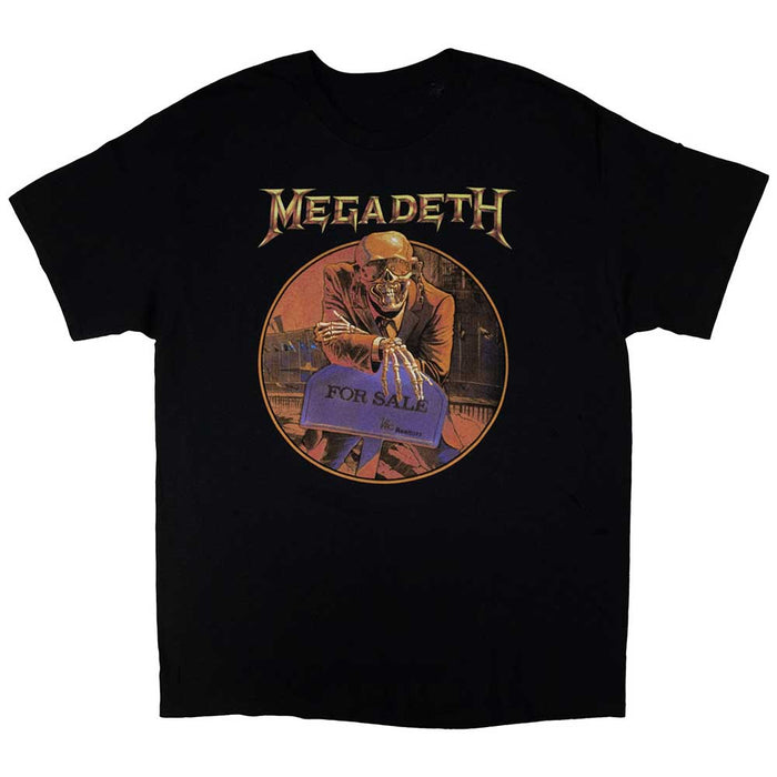 Megadeth Pease Sells Black Small T-Shirt