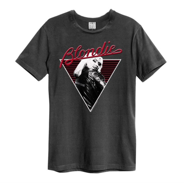 Blondie 74 Amplified Charcoal Large Unisex T-Shirt