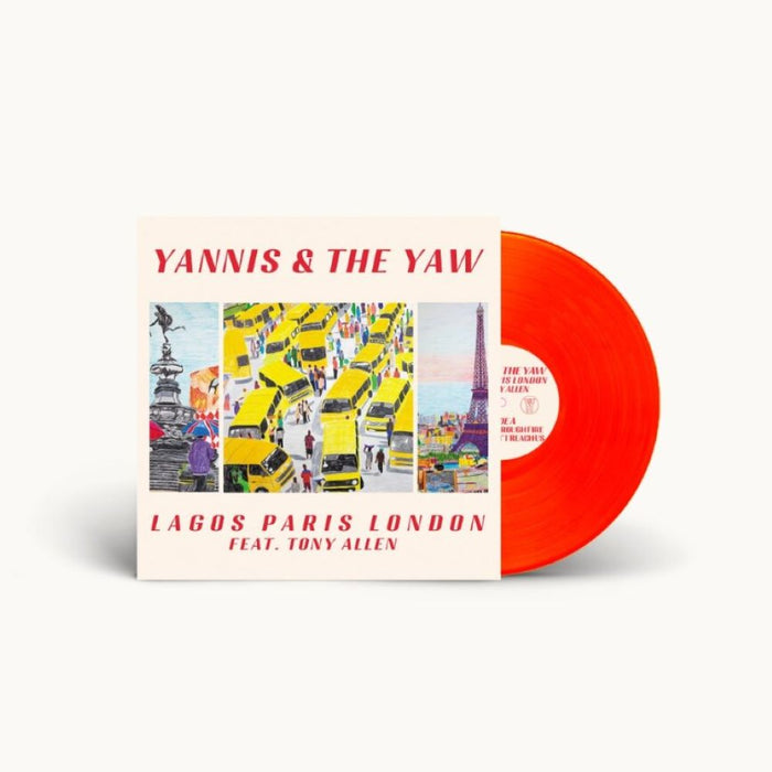 Yannis & The Yaw feat. Tony Allen Lagos Paris London EP Vinyl EP Indies Colour Due Out 30/08/24