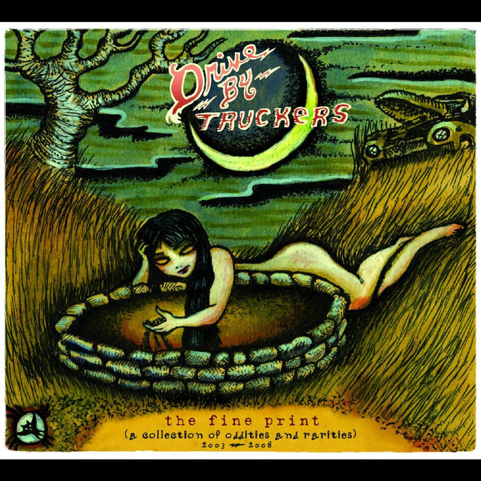 Drive-By Truckers The Fine Print Vinyl LP Crystal Blue Curacao Colour 2025
