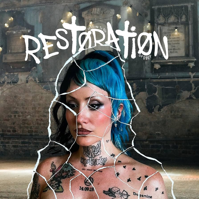 RØRY RESTORATION Vinyl LP Indies Blue & Black with White Splatter Colour 2025