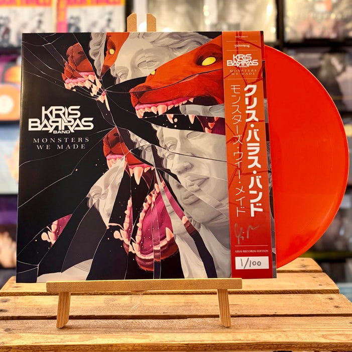 Kris Barras Band Monsters We Made Vinyl LP Signed Assai Obi Edition Orange Colour 2026