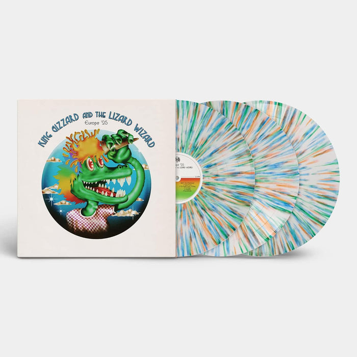 King Gizzard and the Lizard Wizard - Europe '25 Vol. II Vinyl LP Triple Rainbow Sprinkles Splatter Colour Due Out 26/06/26