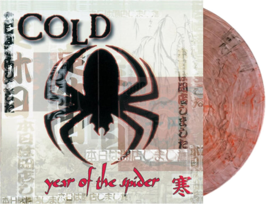 Cold Year Of The Spider Vinyl LP Clear/Red/Black Swirl Colour Due Out 16/10/26