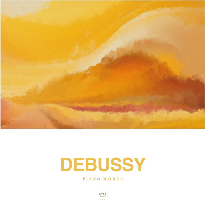Jean-Yves Thibaudet Debussy: The Piano Works Vinyl LP Yellow Colour 2024