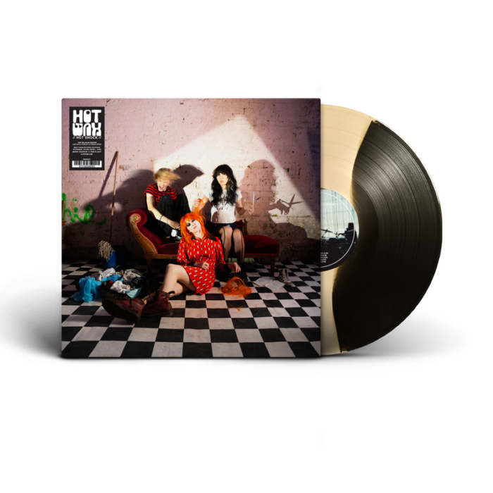 HotWax Hot Shock Vinyl LP Black & Cream Streak Colour 2025
