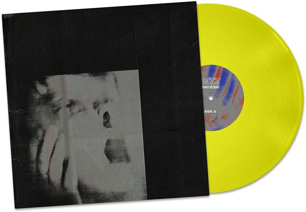 Ditz - Never Exhale Vinyl LP Neon Yellow Colour Due Out 23/10/26