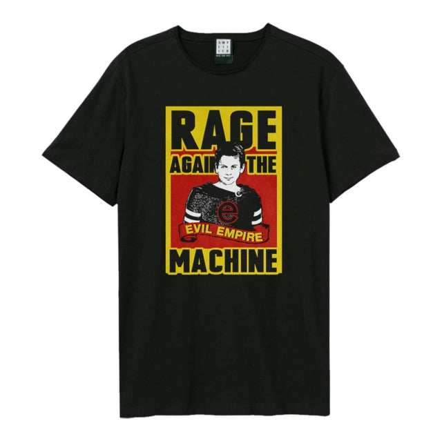 Rage Against The Machine Evil Empire Amplified Black Small Unisex T-Shirt