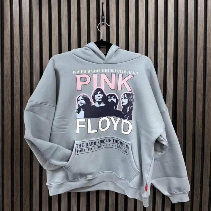Pink Floyd Dark Side Of The Moon Munich Blue Medium Hoodie