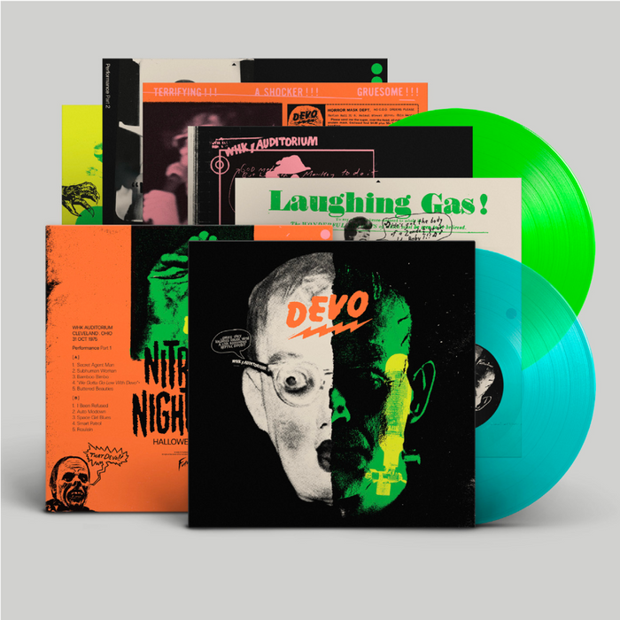 Devo Nitrous Nightmare: Halloween Live 1975 Vinyl LP Cool Ghoul Colour Due Out 30/10/26