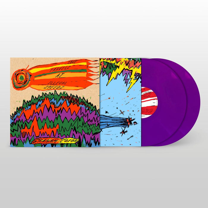 Graham Coxon Love Travels At Illegal Speeds Vinyl LP Indies Purple Colour Due Out 04/12/26