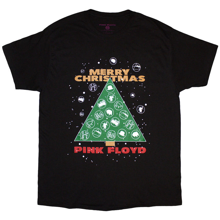 Pink Floyd Merry Christmas Black X-Large T-Shirt