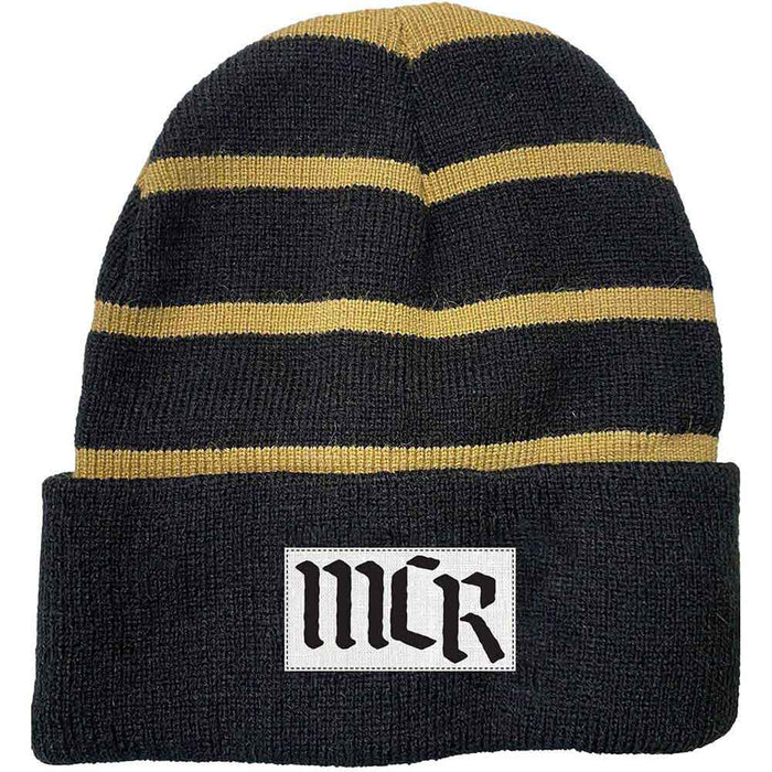 My Chemical Romance Shadows Black & Gold Beanie Hat