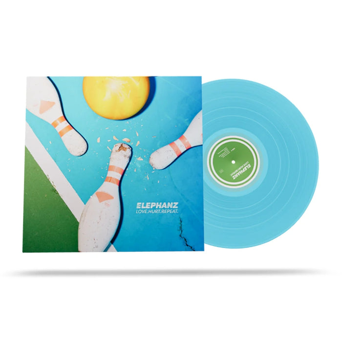 Elephanz LOVE. HURT. REPEAT. Vinyl LP Light Blue Colour 2026