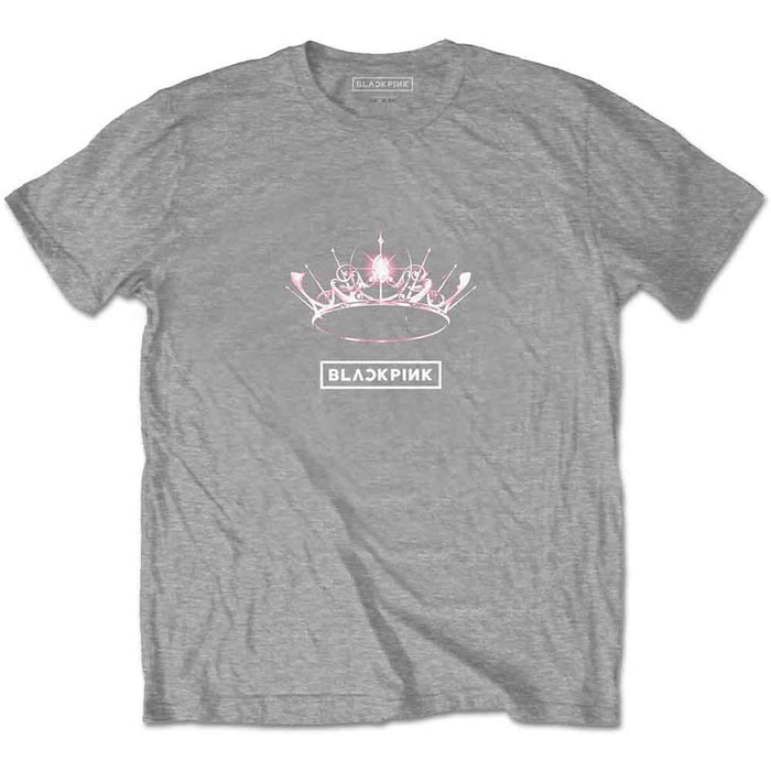 BLACKPINK The Album Crown Grey Large T-Shirt