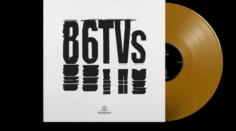 86TVs 86TVs (Self Titled) Vinyl LP Gold Colour 2024