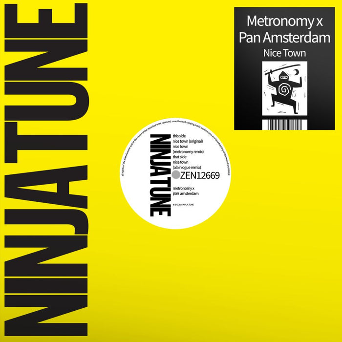 Metronomy | Pan Amsterdam Nice Town 12" Vinyl Single 2024