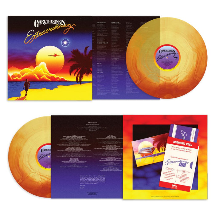 Gareth Donkin Extraordinary Vinyl LP Solar Flare Yellow & Orange Colour Due Out 24/04/26