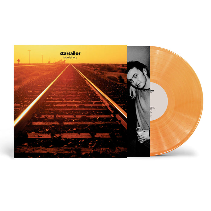 Starsailor Love Is Here Vinyl LP Translucent Orange Colour Due Out 02/10/26