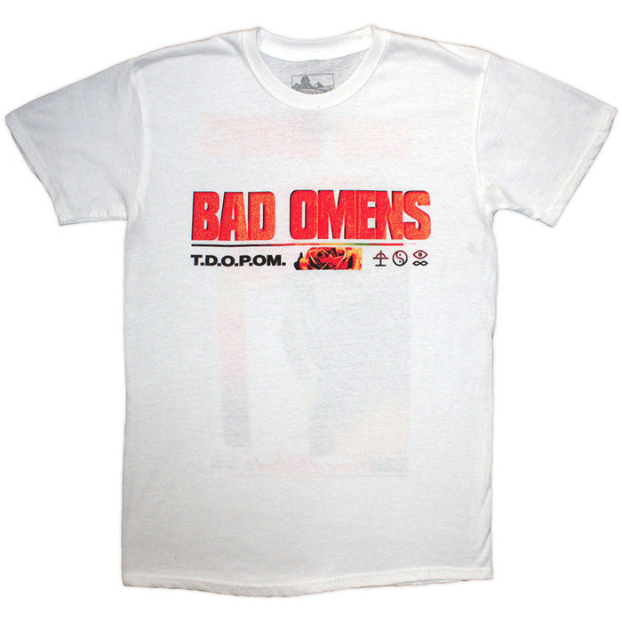Bad Omens Flower White Small T-Shirt