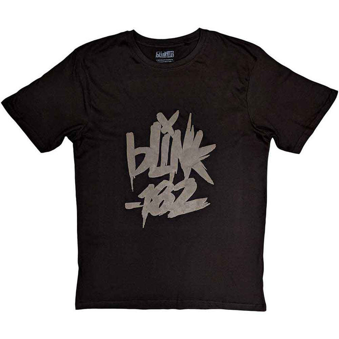 Blink-182 Neon Logo Hi-Build Black Small T-Shirt