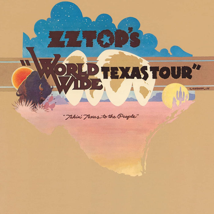 ZZ Top World Wide Texas Tour Vinyl LP Due Out 31/07/26