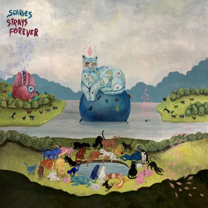 Scarves Strays Forever Vinyl LP Indies Cloudy Sky Blue Colour Due Out 18/09/26
