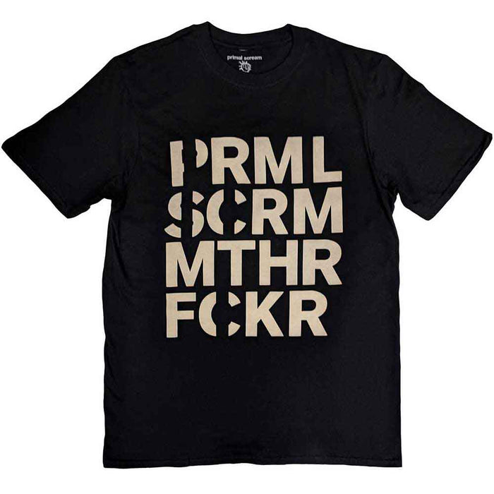 Primal Scream Muthafucka Black XX-Large Unisex T-Shirt