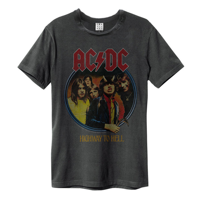 AC/DC Highway To Hell Charcoal Grey Large T-Shirt