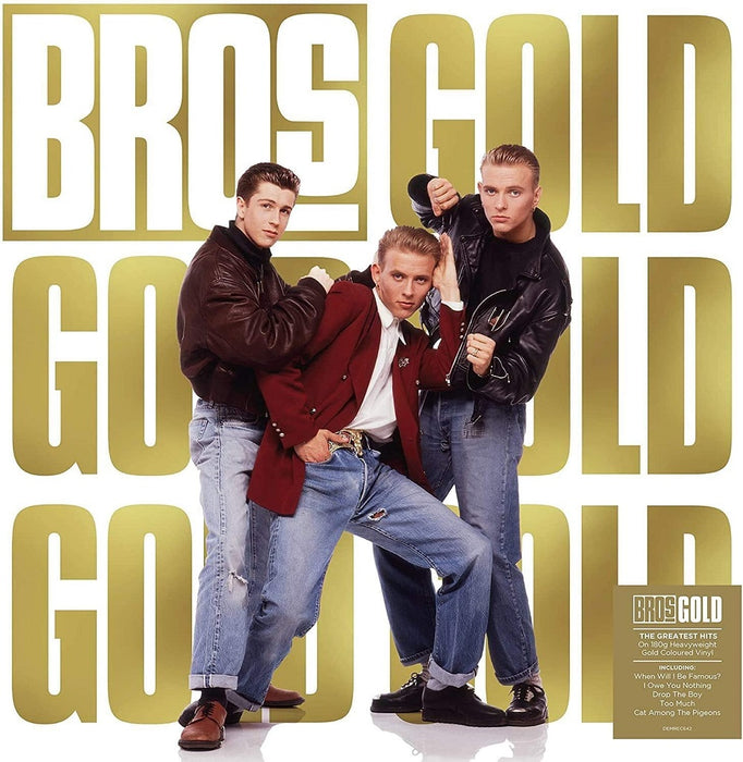 Bros Gold The Greatest Hits Vinyl LP Gold Colour 2020