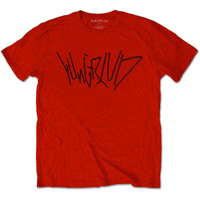 Yungblud Life on Mars Red X-Large T-Shirt