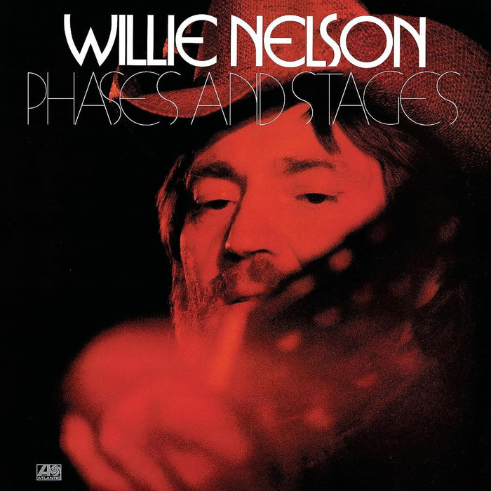 Willie Nelson Phases and Stages Vinyl LP Crystal Clear Diamond Colour 2023