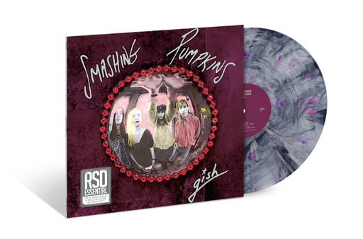 Smashing Pumpkins Gish 35th Anniversary Vinyl LP Grey Pink Splatter