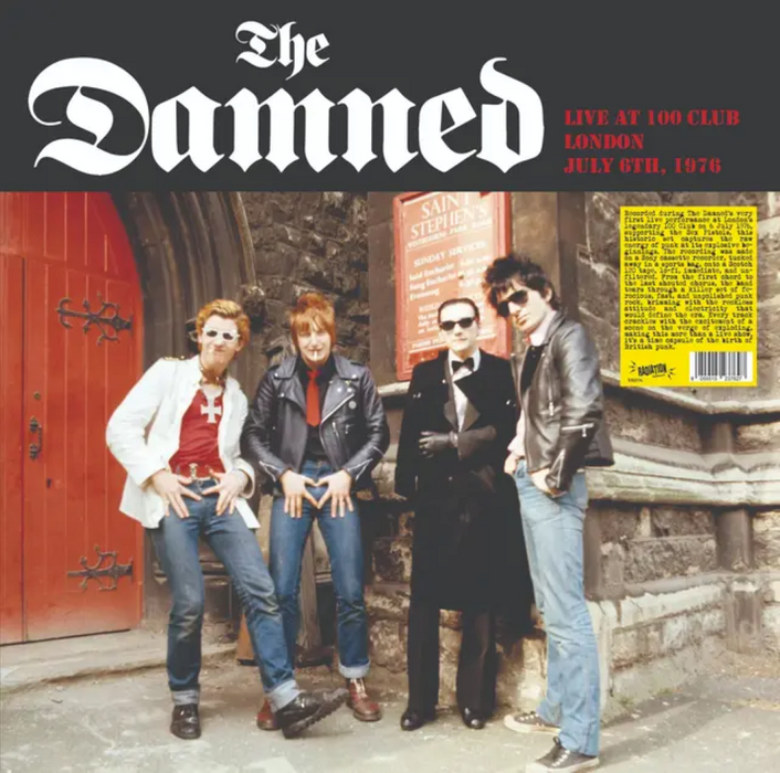 DAMNED Live At The 100 Club Vinyl LP 2026