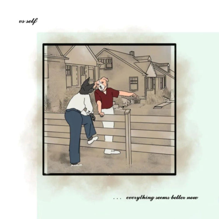 Vs Self Everything Seems Better Now Vinyl LP Green, Red & Blue Striped Colour Due Out 25/10/24