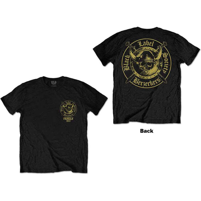 Black Label Society Berzerkers Black Large T-Shirt